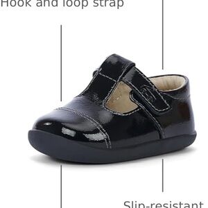 NIB See Kai Run Bianca Mini Black Patent Walker Shoes